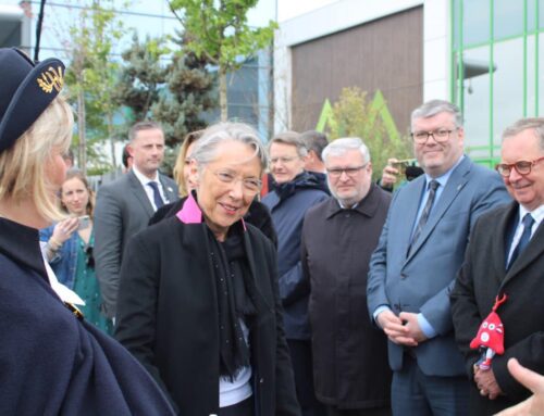 Visite de la Première ministre en Eure-et-Loir